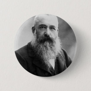 Claude Monet-Künstler-Maler-Schicksals-Geschenke Button