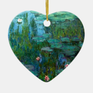 Claude Monet-Künstler-Maler-Schicksals-Geschenke Keramikornament