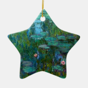Claude Monet-Künstler-Maler-Schicksals-Geschenke Keramikornament