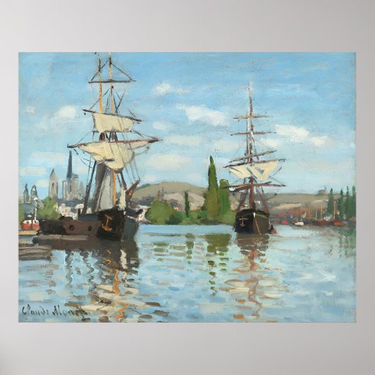 Claude Monet Kunstmalerei Poster (Vorne)