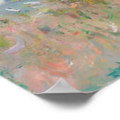 Claude Monet Kunstmalerei Poster (Ecke)