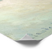 Claude Monet Kunstmalerei Poster (Ecke)