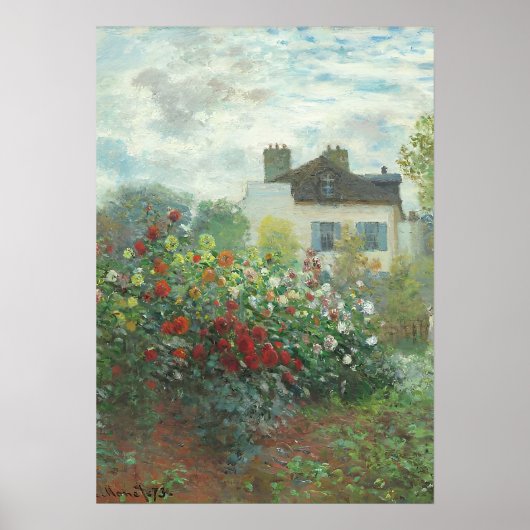 Claude Monet Kunstmalerei Poster (Vorne)