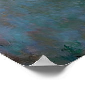 Claude-Monet-Kunststil Poster (Ecke)