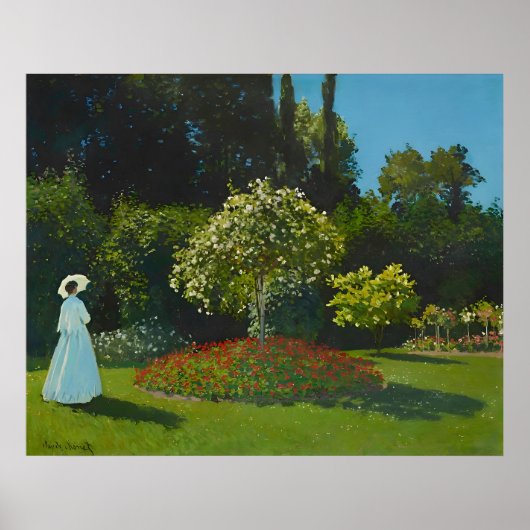 Claude-Monet-Kunststil Poster (Vorne)