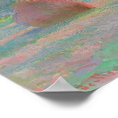 Claude-Monet-Kunststil Poster (Ecke)