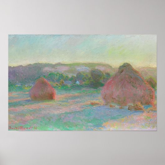 Claude-Monet-Kunststil Poster (Vorne)