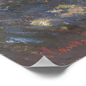 Claude-Monet-Kunststil Poster (Ecke)