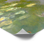 Claude-Monet-Kunststil Poster (Ecke)