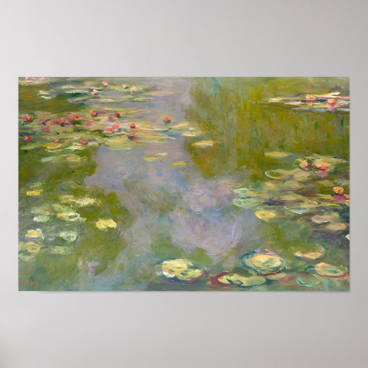 Claude-Monet-Kunststil Poster (Vorne)