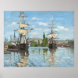 Claude-Monet-Kunststil Poster