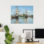 Claude-Monet-Kunststil Poster (Heimbüro)