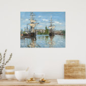 Claude-Monet-Kunststil Poster (Küche)