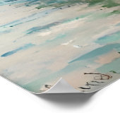 Claude Monet Kunstwerk Poster (Ecke)