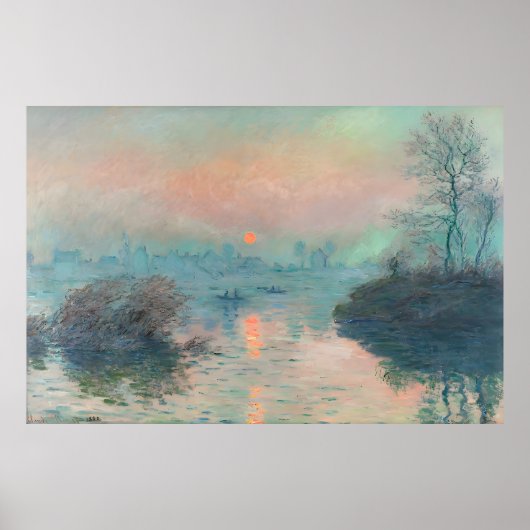 Claude Monet Kunstwerk Poster (Vorne)