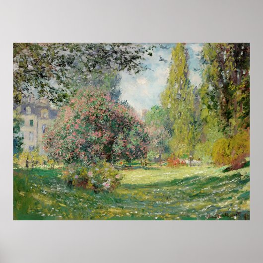 Claude Monet Kunstwerk Poster (Vorne)