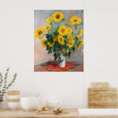 Claude Monet Kunstwerk Poster (Küche)