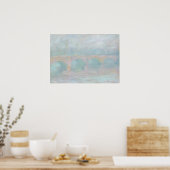 Claude Monet Kunstwerk Poster (Küche)