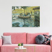 Claude Monet | La Grenouillere Leinwanddruck (Insitu (Wohnzimmer))