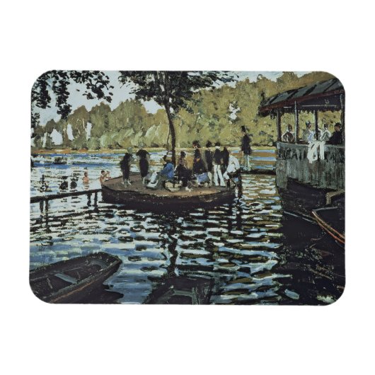 Claude Monet | La Grenouillere Magnet (Horizontal)