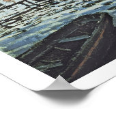 Claude Monet | La Grenouillere Poster (Ecke)