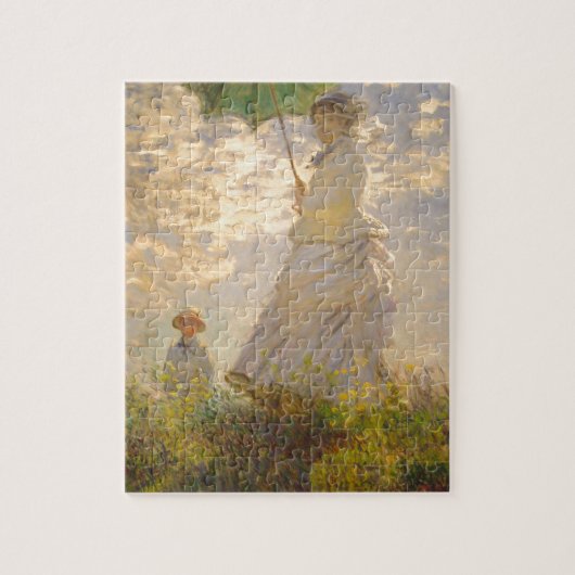 Claude Monet // La Promenade // Umbrella Puzzle (Vertikal)