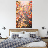 Claude Monet – La rue Montorgueil à Paris – Canvas Leinwanddruck (Insitu (Schlafzimmer))