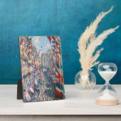 Claude Monet - La Rue Montorgueil - Paris Fotoplatte (Seite)