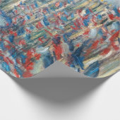 Claude Monet - La Rue Montorgueil - Paris Geschenkpapier (Ecke)