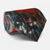 Claude Monet - La Rue Montorgueil - Paris Krawatte (Gerollt)