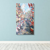 Claude Monet - La Rue Montorgueil - Paris Leinwanddruck (Insitu (Holzboden))