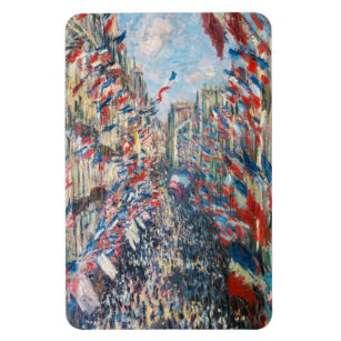 Claude Monet - La Rue Montorgueil - Paris Magnet
