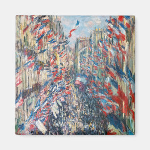 Claude Monet - La Rue Montorgueil - Paris Magnet