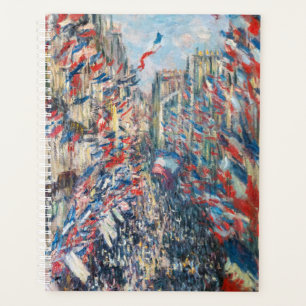Claude Monet - La Rue Montorgueil - Paris Planer