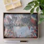 Claude Monet - La Rue Montorgueil - Paris Seidenpapier (Geschenk)