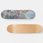 Claude Monet - La Rue Montorgueil - Paris Skateboard (Horizontal)