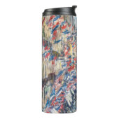 Claude Monet - La Rue Montorgueil - Paris Thermosbecher (Nach links gedreht)