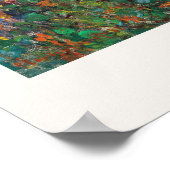 Claude Monet Landscape Blume Bedins bei Vetheuil A Poster (Ecke)