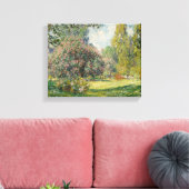Claude Monet - Landschaft: Der Parc Monceau Leinwanddruck (Insitu (Wohnzimmer))