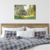 Claude Monet - Landschaft: Der Parc Monceau Leinwanddruck (Insitu (Schlafzimmer))
