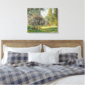 Claude Monet | Landschaft: Der Parc Monceau Leinwanddruck (Insitu (Schlafzimmer))
