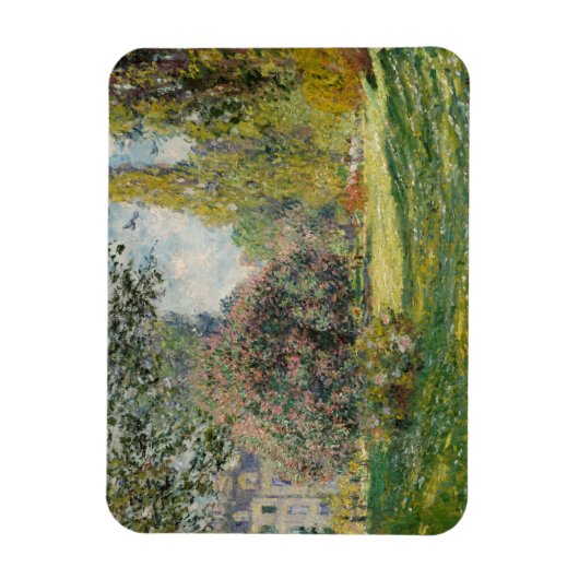Claude Monet | Landschaft: Der Parc Monceau Magnet (Vertikal)