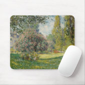 Claude Monet - Landschaft: Der Parc Monceau Mousepad (Mit Mouse)