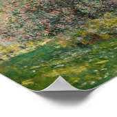 Claude Monet - Landschaft: Der Parc Monceau Poster (Ecke)
