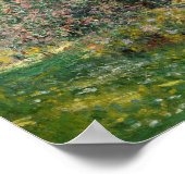 Claude Monet - Landschaft: Der Parc Monceau Poster (Ecke)