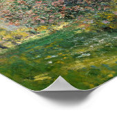 Claude Monet - Landschaft: Der Parc Monceau Poster (Ecke)