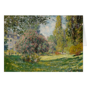 Claude Monet Landschaft: Der Park Monceau