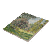 Claude Monet| Landschaft: Der Park Monceau Fliese (Seite)