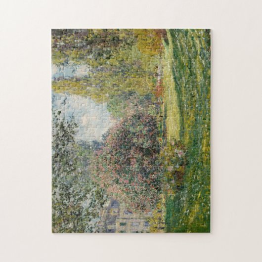 Claude Monet| Landschaft: Der Park Monceau Puzzle (Vertikal)