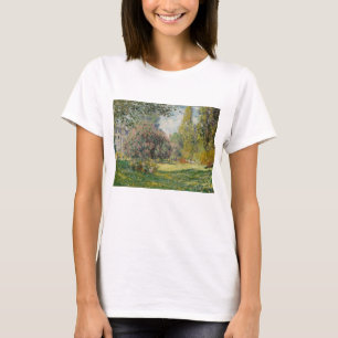 Claude Monet Landschaft: Der Park Monceau T-Shirt